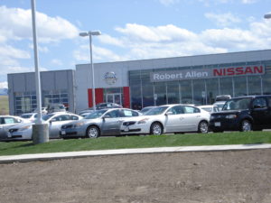 Completed Nissan Dealership